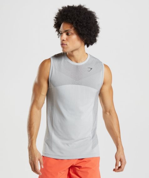 Podkoszulki Gymshark Apex Seamless Męskie Głęboka Szare | PL 218RKU